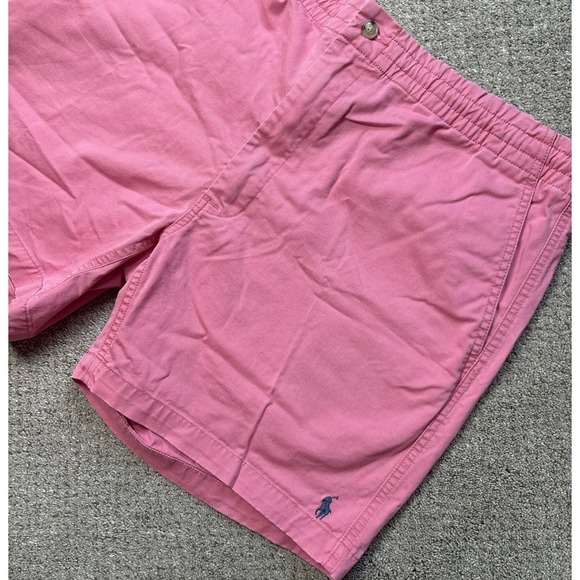 Polo Ralph Lauren Other - Polo Ralph Lauren Mens XL Shorts Classic Fit Chino Elastic Waist 6" Inseam Pink